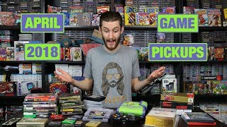 April 2018 Retro Video Game Pickups