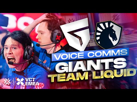 THE BEST MATCH OF THE VCT! VOICE COMMS GIANTS vs TEAM LIQUID | VCT EMEA 2023