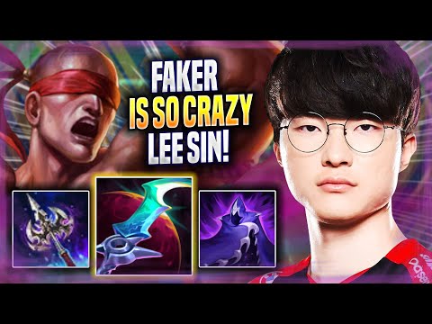 FAKER IS SO CRAZY WITH LEE SIN! - T1 Faker Plays Lee Sin JUNGLE vs Wukong! | Season 2022