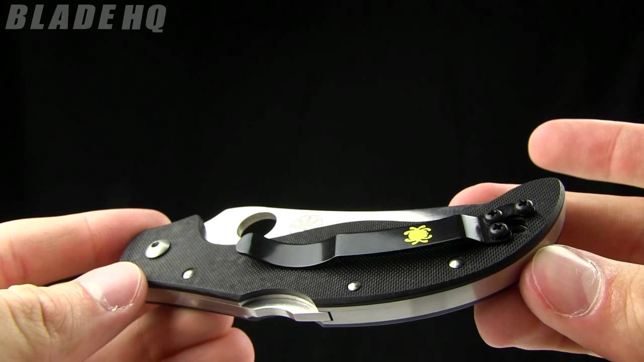 Spyderco Persian 2 Folding Knife (3.45" Satin Plain) C83GP2