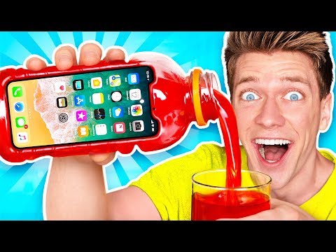 5 Amazing DIY Phone Cases! Learn How to Make The Best New Funny Slime iPhone & Samsung Case Video