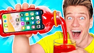 5 Amazing DIY Phone Cases! Learn How to Make The Best New Funny Slime iPhone &amp; Samsung Case