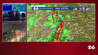 TORNADO WARNING: 8:37 p.m. update in Central Virginia