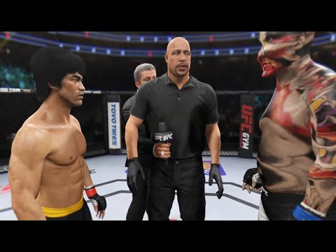 Bruce Lee vs. Big Magma - EA Sports UFC 2 - Dragon Fights 🔥🐲