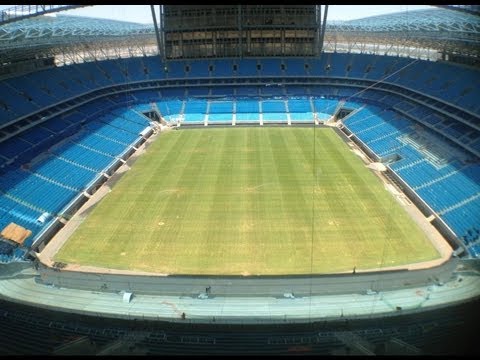 Nova Arena do Grêmio Foot-Ball Porto Alegrense - Time Lapse completo