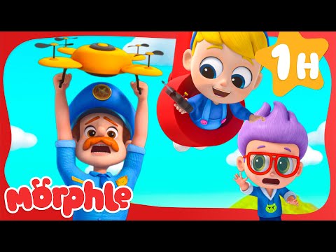 Remote Control Mayhem 🌈 Morphle's Rainbow Universe 🌈 Happy colourful cartoons for kids