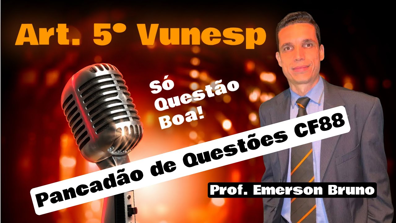 Pancadão CF 88 (Vunesp, Cesgranrio e Inst. Consulplan)