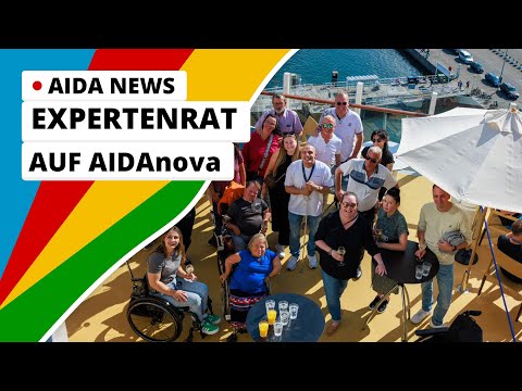 AIDA News: Expertenrat „Barrierefreies Reisen“ auf AIDAnova