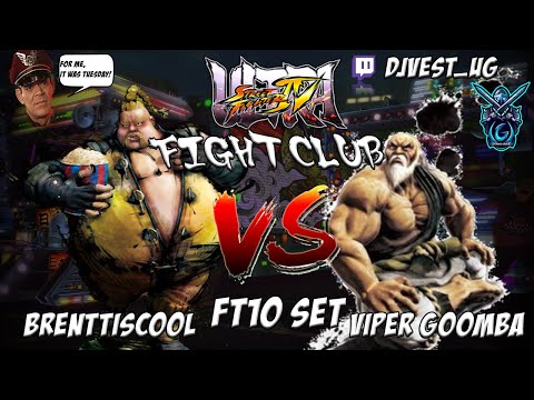 USF4 Fight Club - Brenttiscool VS ViperGoomba FT10 Set