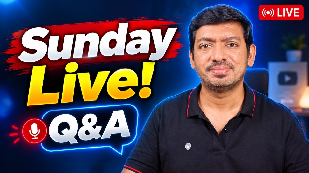 Sunday Live! Q&A - iPhone, iPad, Mac Discussions