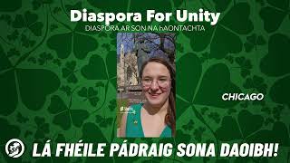 'Voices for Unity' St Patrick's day messages from around the world