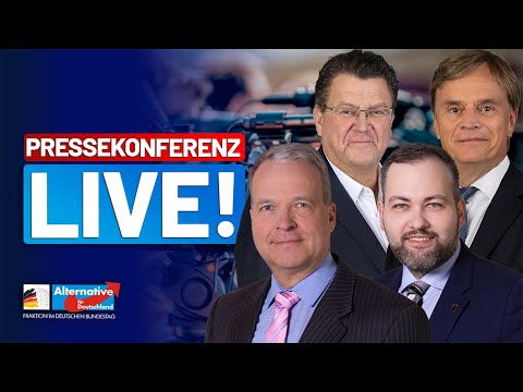 LIVE: Pressekonferenz der AfD-Fraktion - Diese Woche im Bundestag