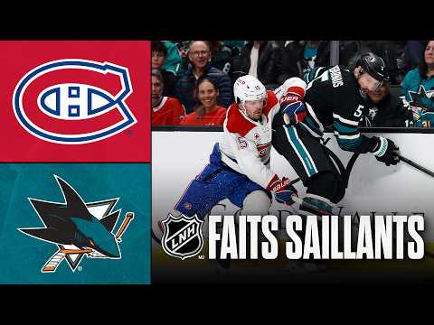 Canadiens vs Sharks 03/03/26 | Faits saillants