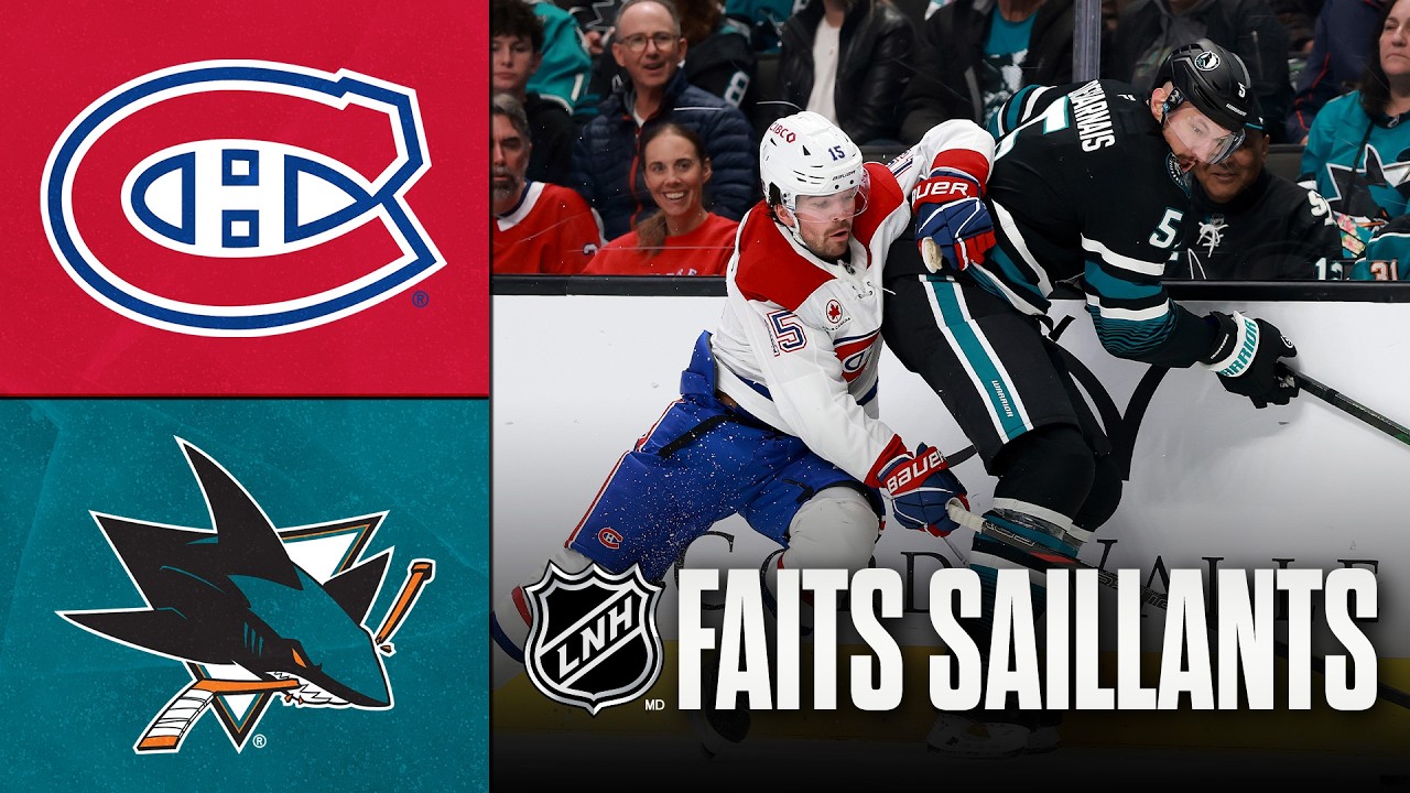 Canadiens vs Sharks 03/03/26 | Faits saillants