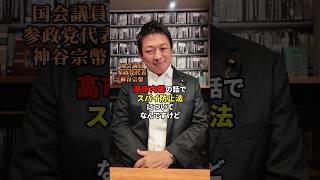 大臣も含めてチェックされるべき #参政党 #神谷宗幣 #スパイ防止法 #日本人ファースト参政党