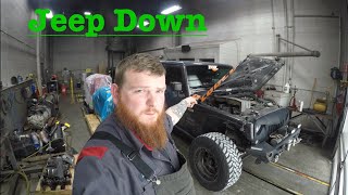 Coolant temperature sensor replacement on a 2016 Jeep wrangler.