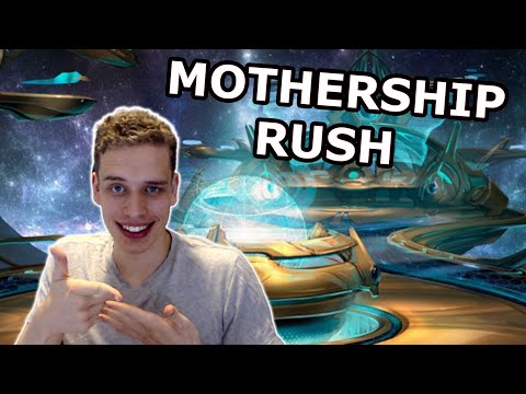 Mothership Rush RECALL Into Opponents Base Part 2 | Beating GrandMaster With Stupid Stuff