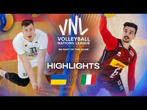 Ukraine 🇺🇦 vs. Italy 🇮🇹 - Highlights | Week 3 | Men's VNL 2025
