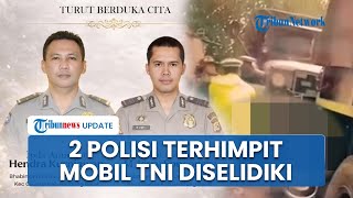 Sosok 2 Polisi yang Gugur Terhimpit Mobil TNI Diberi Penghargaan, Polri akan Lakukan Penyelidikan