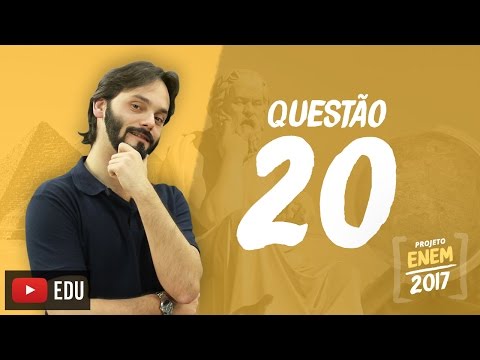 Enem 2016 - Ciências Humanas | Questão 20 (Caderno Branco)