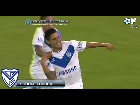 Gol de Correa. Vélez 2 - All Boys 0. Fecha 3. Torneo Final 2014. Fútbol Para Todos