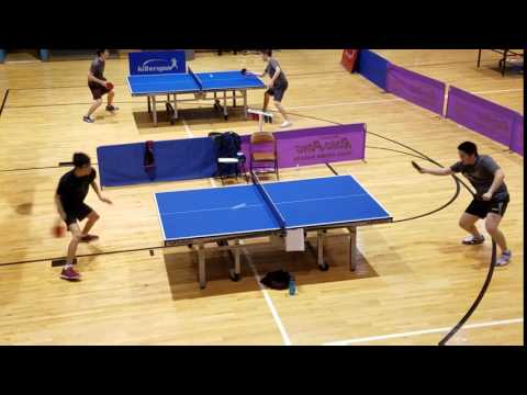 Clip from Boson Wu vs Michigan | Men's Singles | 2017 Great Lakes Regional Tournament