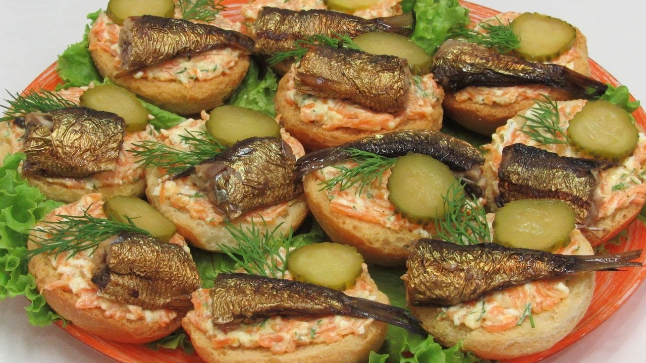 Мои ФИРМЕННЫЕ БУТЕРБРОДЫ на Праздник! Они ВСЕГДА съедаются первыми / Закуски на Новый год 2021
