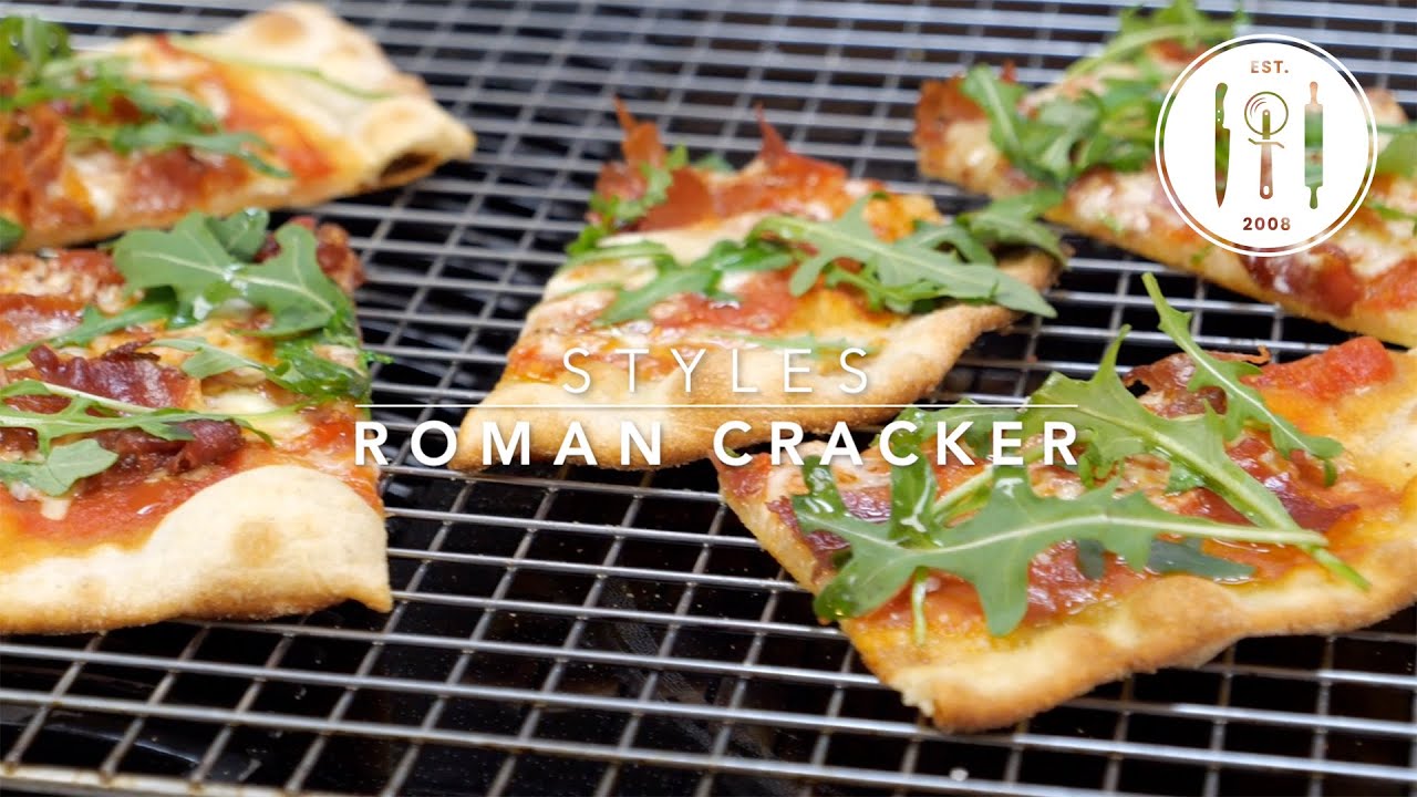 How to make a gluten-free Roman-style thin-crust pizza