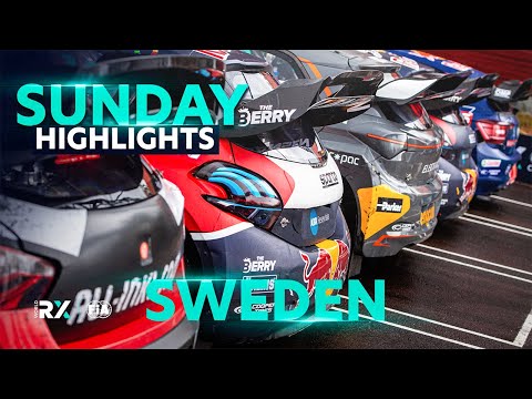 世界ラリークロス2023 スウェーデン（ホーリエス）Day2ハイライト動画