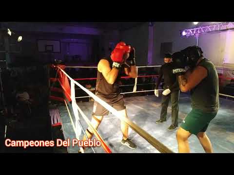 🥊Angel Martinez Vs Sebastián Busone - Exhibicion - Campeones Del Pueblo - Siempre Humilde