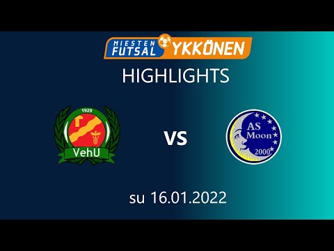 Highlights: VehU - AS Moon 2-7 (0-3) 16.01.2022 Futsal-Ykkönen