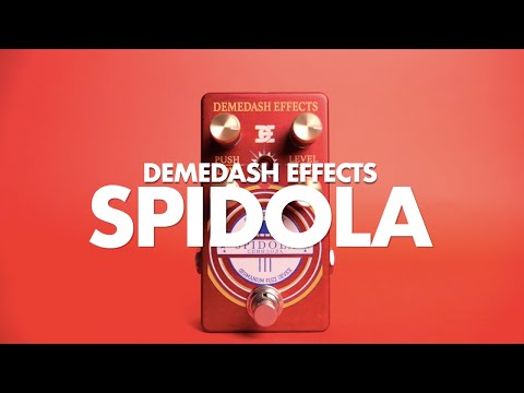 Demedash Effects Spidola Germanium Fuzz Спидола Германиум Фузз - Gold Knobs image 3