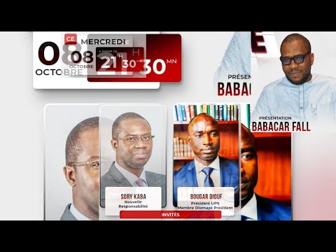 🚨🚨TFM LIVE : FARAM FACCE - Invités : Sory KABA et Bougar DIOUF - Pr : Babacar FALL - 08 Octobre 2025