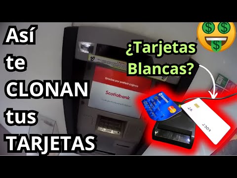 Así te clonan tus tarjetas 2024 | Tarjetas blancas