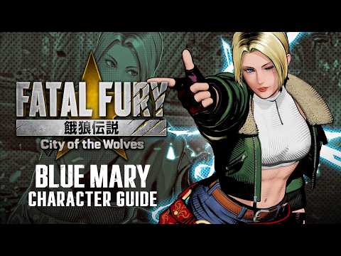 餓狼伝説 City of the Wolves」，最新DLCキャラクター「ブルー・マリー