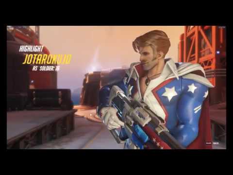 Overwatch Soldier 76's ult plus Nano Boost