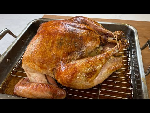 Herb‑Butter Injected Roast Turkey