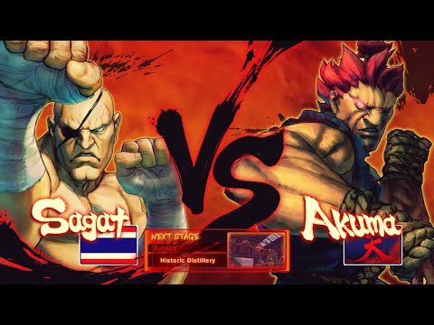 CPU 2015 Top 8 ★ Street Fighter IV ★ Winner's Bracket ★ Sagat vs Akuma
