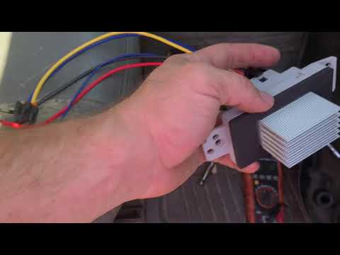 04, 05, 06 GM truck  & SUV A/C blower stays on with ignition off. Chevrolet, GMC, Cadillac & Hummer