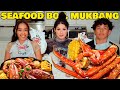 SEAFOOD BOIL MUKBANG w my Son Drew & Fiancé Steph 🦀🦐🦞🍤