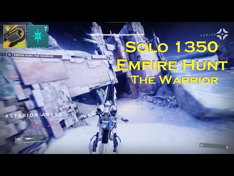 Solo 1350 Empire Hunt - The Warrior - Using Jötunn (Redux)