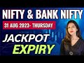 Expiry Trade Nifty Tomorrow 31 Aug Bank Nifty Prediction Stock Market Tomorrow Payal