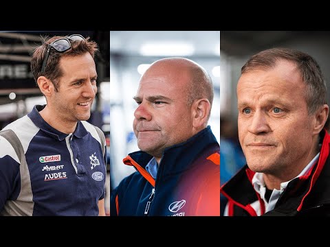 WRC Team Bosses - Tommi Mäkinen, Andrea Adamo, Richard Millener