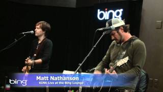 Matt Nathanson - Faster (Bing Lounge)