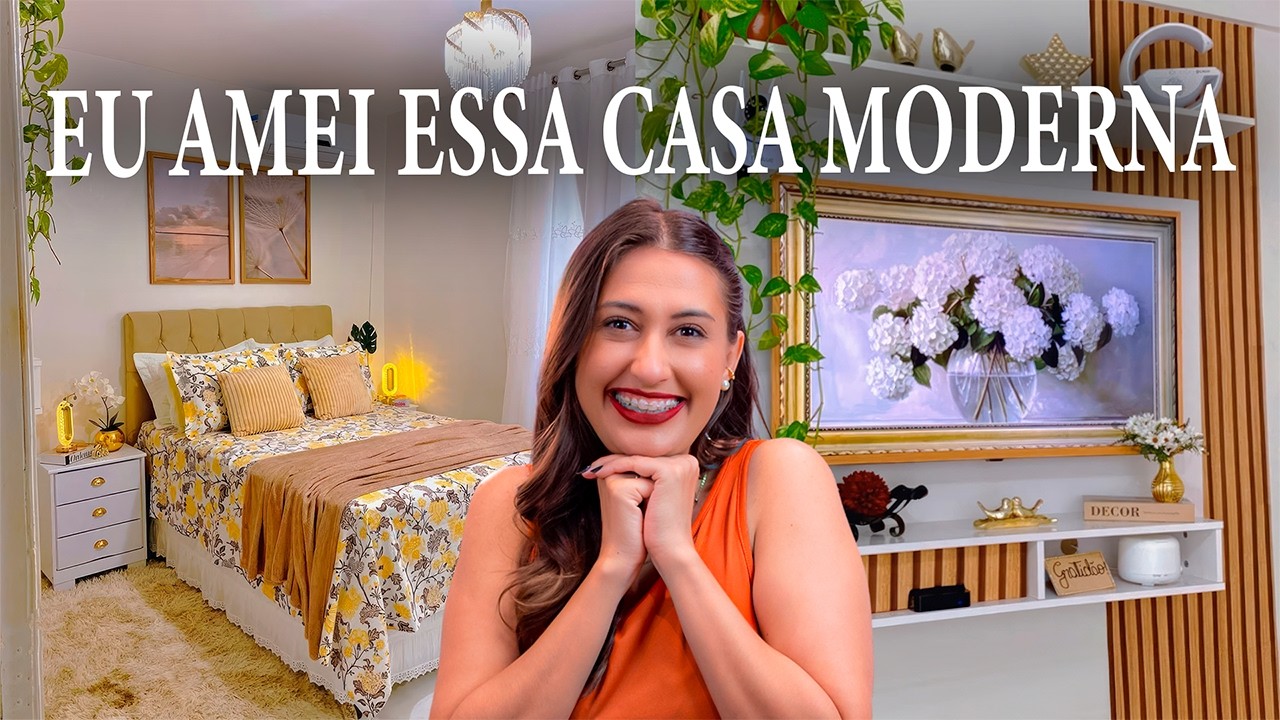 I LOVED THIS SUPER COZY MODERN HOUSE - ROYAL DECORATIONS #56