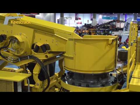 Keestrack Full Hybrid H4 Cone Crusher