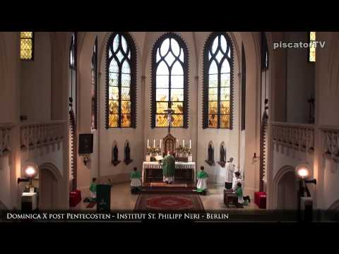 Dominica X post Pentecosten 12 Sanctus - Traditional Latin Mass