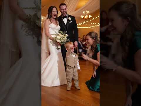 💍😂 Toddler Steals the Wedding by Confessing His Love for “Pretty Ladies”