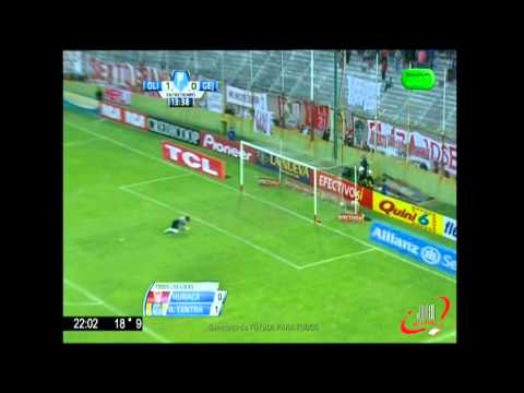 GOL DE CARRIZO - HURACAN 0 ROSARIO CENTRAL 1 - FECHA 22 B NACIONAL (25 02 2013)