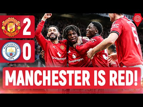 UNBELIEVABLE! | Manchester United 2-0 Manchester City | Premier League LIVE Match Review